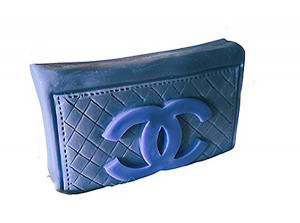 Borsetta Logo Griffe Ch Stampo in silicone di 9.5 x h6 cm. Per Cioccolato Candele Porcellana ecc.