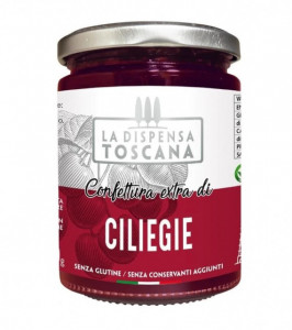 Confettura Extra di Ciliegie. 320 gr. La Dispensa Toscana