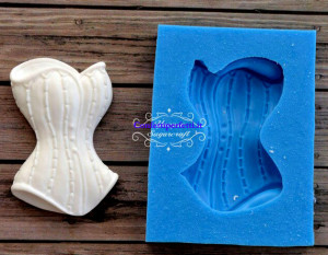 Corpetto o Bustino Donna Stampo in silicone