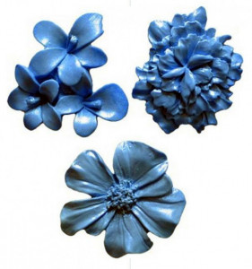 Diademi e Camei Floreali. Stampo in silicone