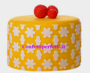 Fiori. Stampo in silicone per decorazioni a rilievo. Modecor