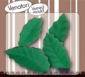 Foglie di Agrifoglio. 2 Venatori in silicone