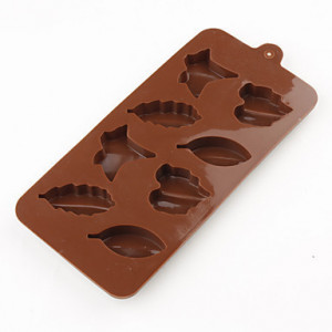 Foglie. Stampo per cioccolato in silicone