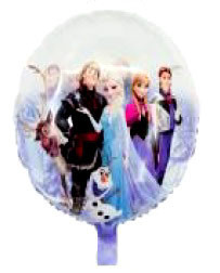 Frozen 2 Elsa Anna Kristoff Sven Olaf. Palloncino in Maylar 18" di 46 cm. Gonfiabile a Elio o Aria. Cartoni animati