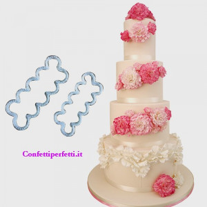 Garofano. 2 Stampi in plastica