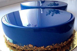 Glassa a Specchio blu