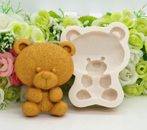 Grande Orsetto di 8 cm. Stampo in silicone