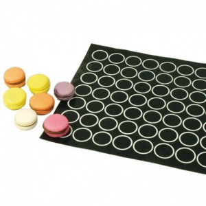 Macaron. 300 x 400 mm. Tappetino da Forno in silicone. Patisse