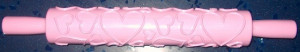 Mattarello decorativo con Cuori.