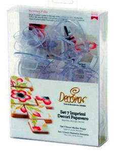 Papavero Stampi Imprimi. Decora per il cake design