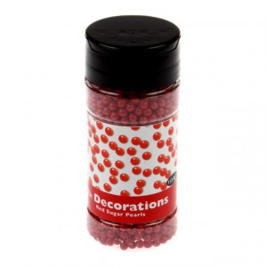 Perle Rosse 4 mm. Bellissime di zucchero!!