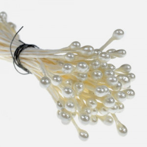 Pistilli per fiori Modecor Giallo Rosa e Bianco 72 pz.