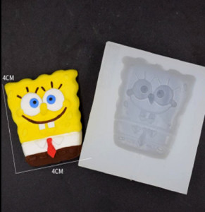 SpongeBob. Stampo 3D in silicone