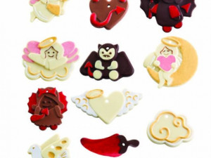 Stampo silicone San Valentino Pavoni.