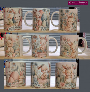 Tazza di 330 ml in ceramica. Personalizzata con immagini per ogni evento. Modello MUG