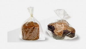 40x50 cm. Set di 5 Sacchetti Giganti per Alimenti Moplefan per Panettoni Pandori e Colombe.