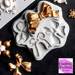Bellissimi Fiocchi. Stampo Fiocco in silicone in 4 forme