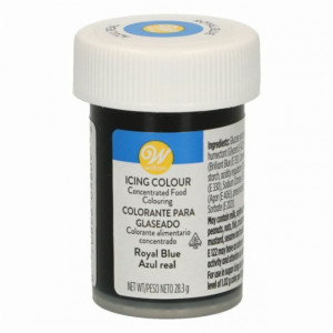 Blu Reale. Gel Wilton. Nuova Produzione Gel Icing Color 28 gr