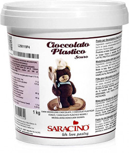 Cioccolato plastico Scuro. Saracino