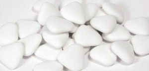 Confetti Bianchi Crispo al Cioccolato Tesorini. Confezione 1 Kg.