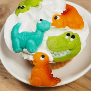 Dinosauri in Marzapane. Confezione di 5 specie. FunCakes