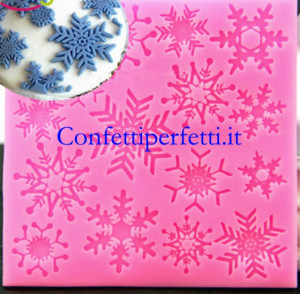 Fiocco di Neve. Stampo in silicone