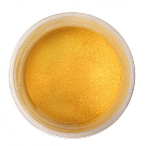 Oro Puro Perlescente con Glitter. Colorante concentrato in polvere. Sugarflair