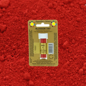 Rosso. Colorante concentrato in polvere. Sugarflair