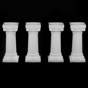 Set 4 Colonne greche Grecian Pillars.