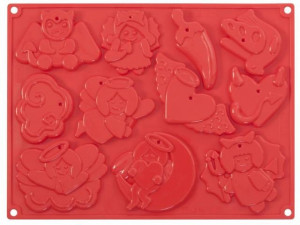 Stampo silicone San Valentino Pavoni.