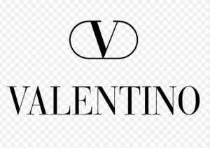 Valentino Logo e Scritta. Stencil di 18 x 13 cm. Griffe Moda Fashion