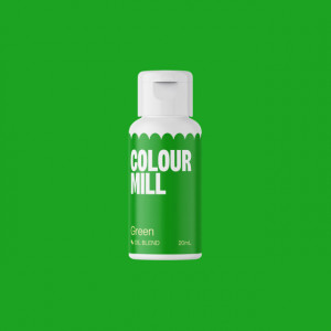 Verde Colour Mill. Colorante alimentare a base olio di 20 ml