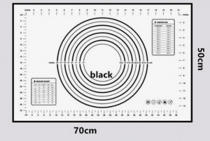 XXL 500 x 700. Grande Tappetino graduato Antiaderente in silicone