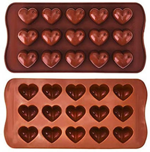 15 Cuoricini. Stampo in silicone