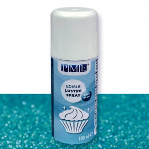 BABY BLU. Spray Brillante e Perlescente Alimentare. PME