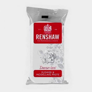 Bianca. 250 gr. Gum Paste per Modellare Renshaw. Kosher