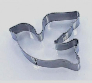 Colomba. Tagliapasta Stampo in acciaio inox.