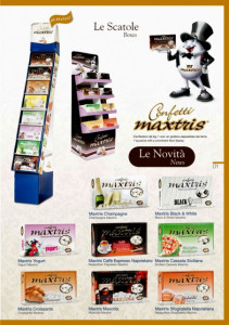 Confetti Maxtris. Confezione da 1 Kg. Certificato Kosher. Senza glutine.