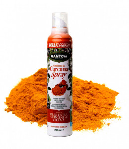 Curcuma. Spray in olio Extravergine di Oliva