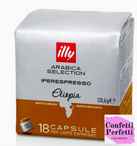 Etiopia. Illy IperEspresso. 18 Capsule
