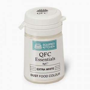 Extra BIANCO. Colorante Lipo in polvere concentrato. Squires Kitchen