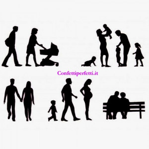 Cutter Famiglia con Uomo Donna e Bambino