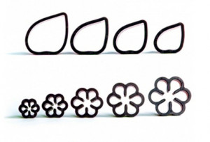 Gardenia. 9 Stampi Petali e Boccioli. Decora