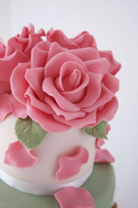 Gum Paste Rosa per Fiori Decorina