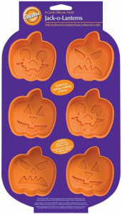 Halloween. Zucca con 3 faccine differenti.Stampo in silicone