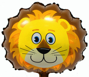 Leone. Palloncino Metal Mylar