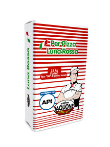 Luna Rossa. Per Pizza Tonda, Teglia e Pala. W 320-340. Lievitazione Lunga. Iaquone