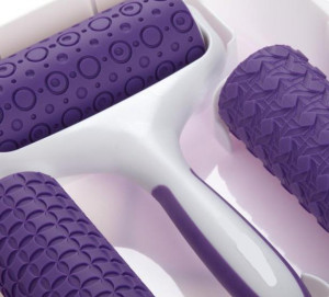 Mattarello decorativo Pattern Embosser. Tre decori disponibili.