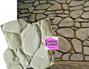 Muro di Pietra e Sassi. Stampo Tagliapasta