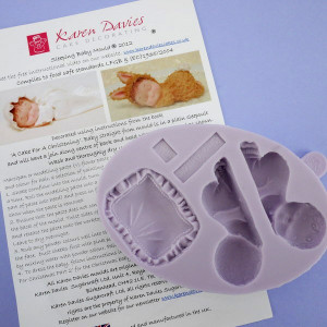 Neonato che dorme Stampo in silicone karen davies